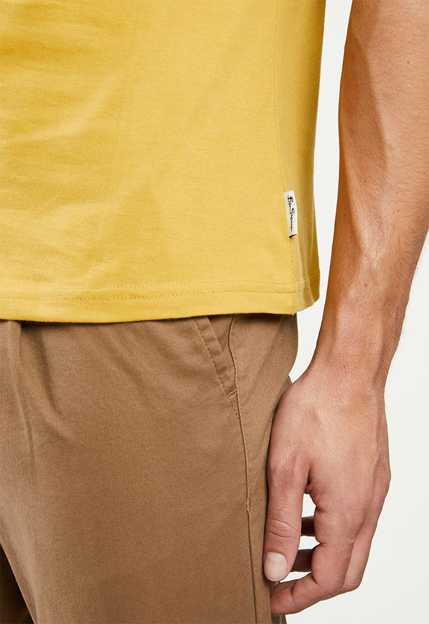 Ben Sherman - Flag tee - yellow