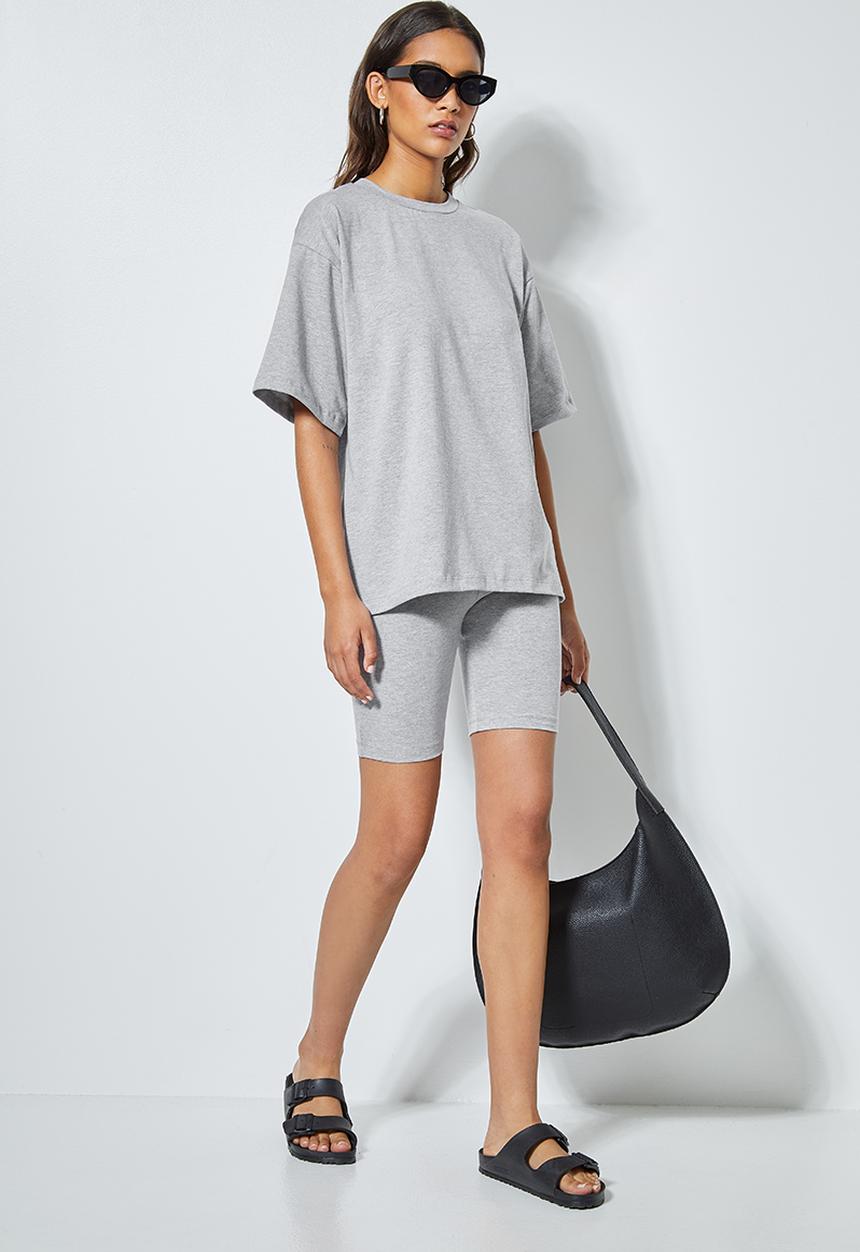Superbalist - Longline T-shirt - light grey melange