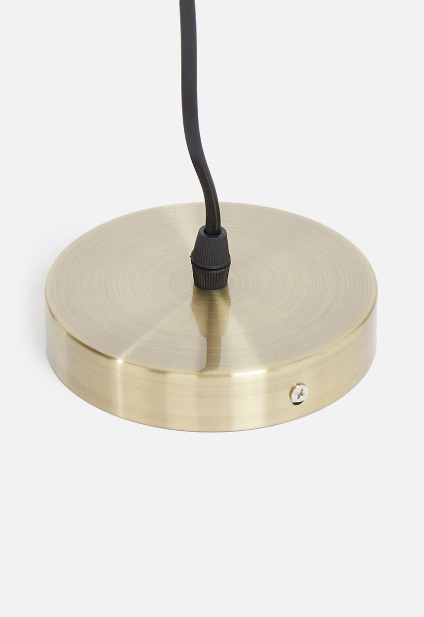 Sixth Floor - Brass circle pendant - brass