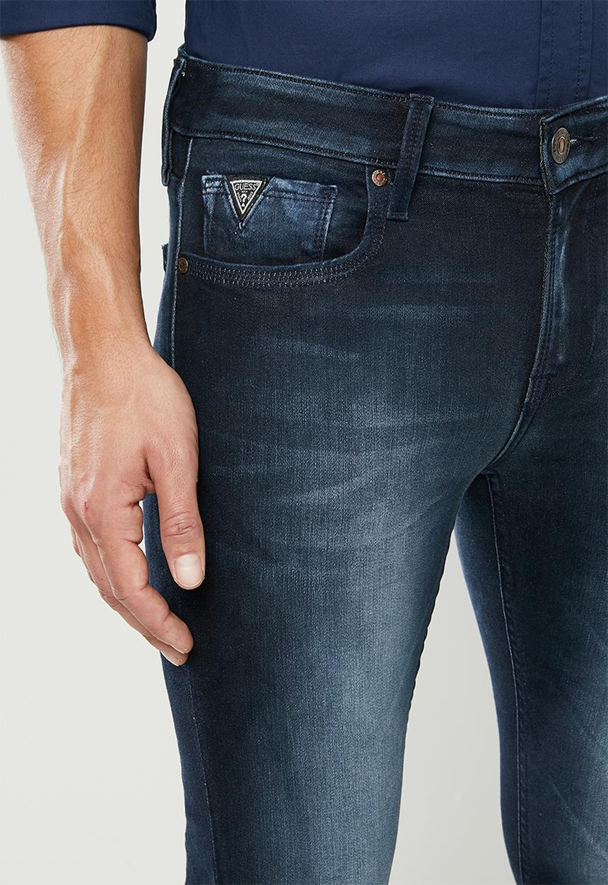 GUESS - Skinny dark wash - mid blue