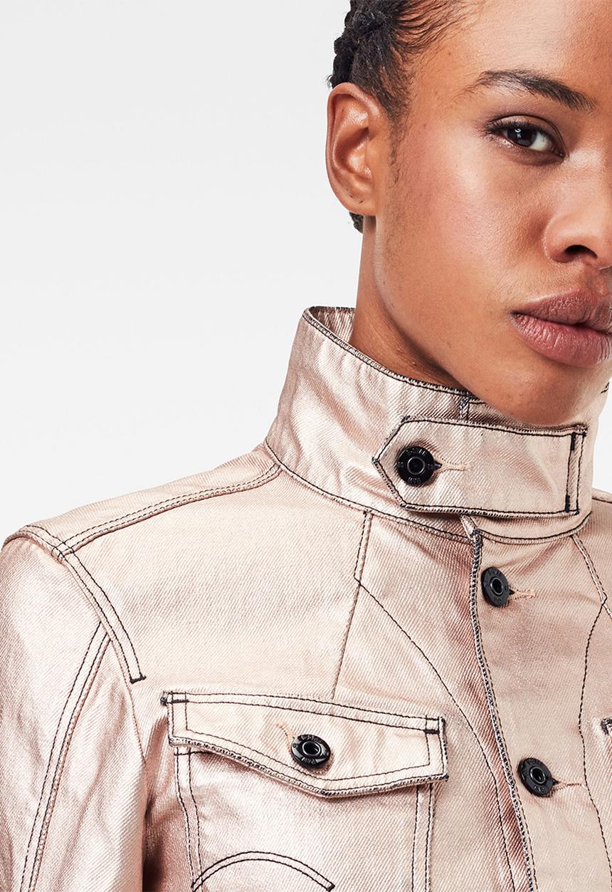 G-STAR - Arc 3d pilot jacket - gold metallic