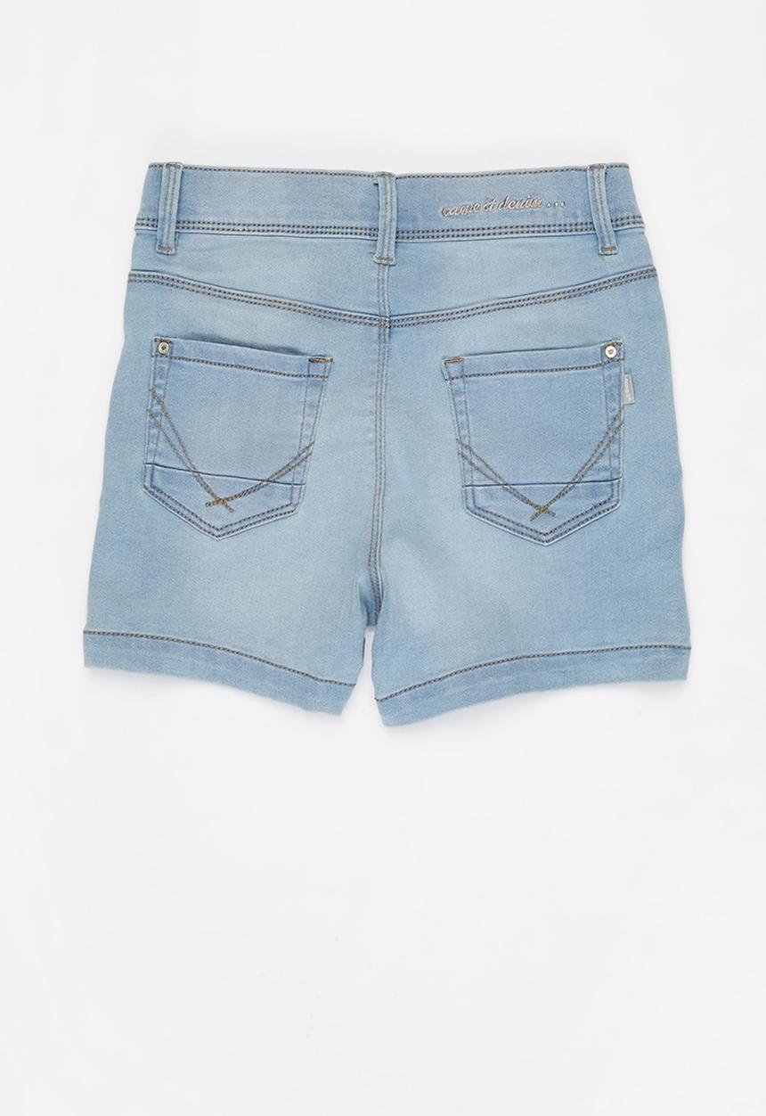 Name It - Salli Highwaisted denim shorts - blue