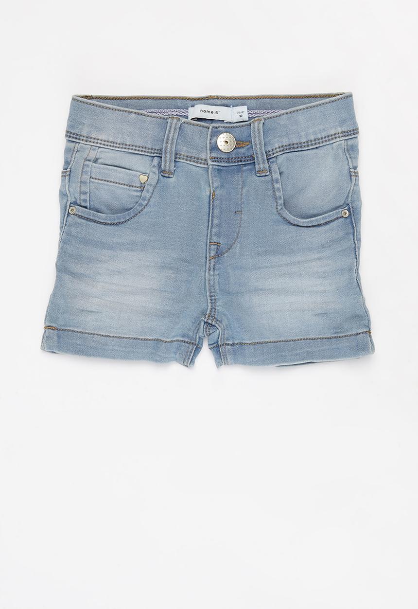 Name It - Salli denim shorts - blue