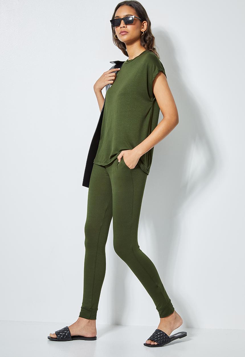 Superbalist - Knit jogger - fatigue