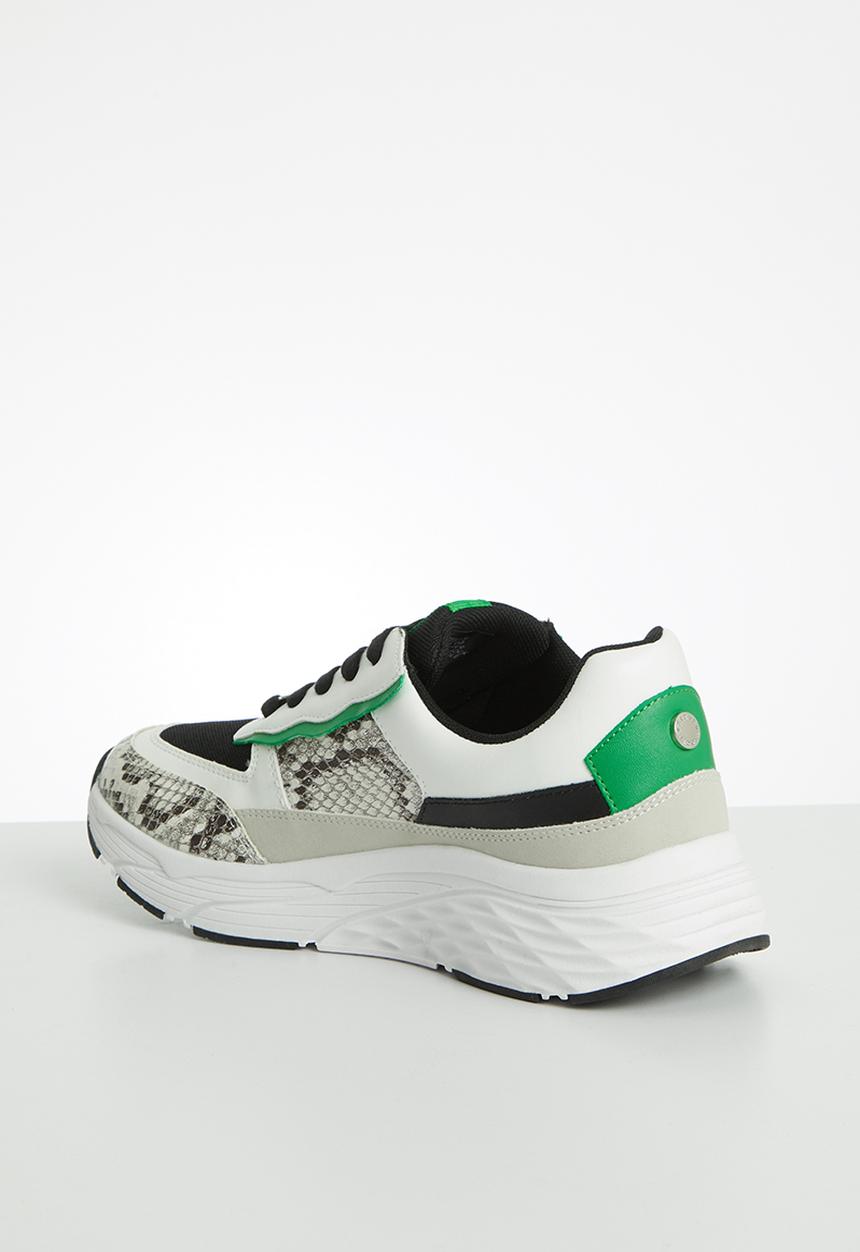 Steve Madden - Francey sneaker - grey & white 