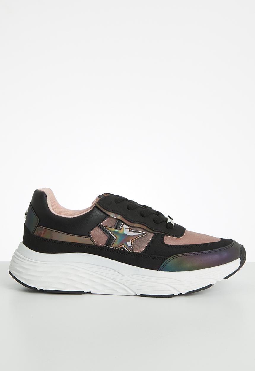 Steve Madden - Francey sneaker - black & rose gold 