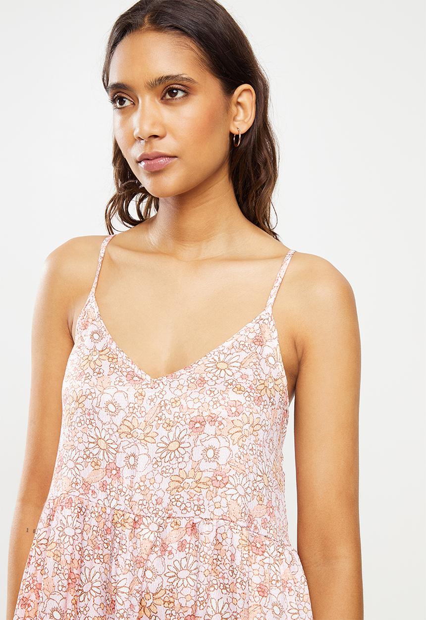 Cotton On - Woven bella strappy maxi dress - pink