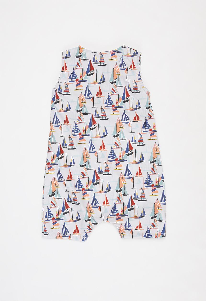 Sticky Fudge - Boats romper - multi