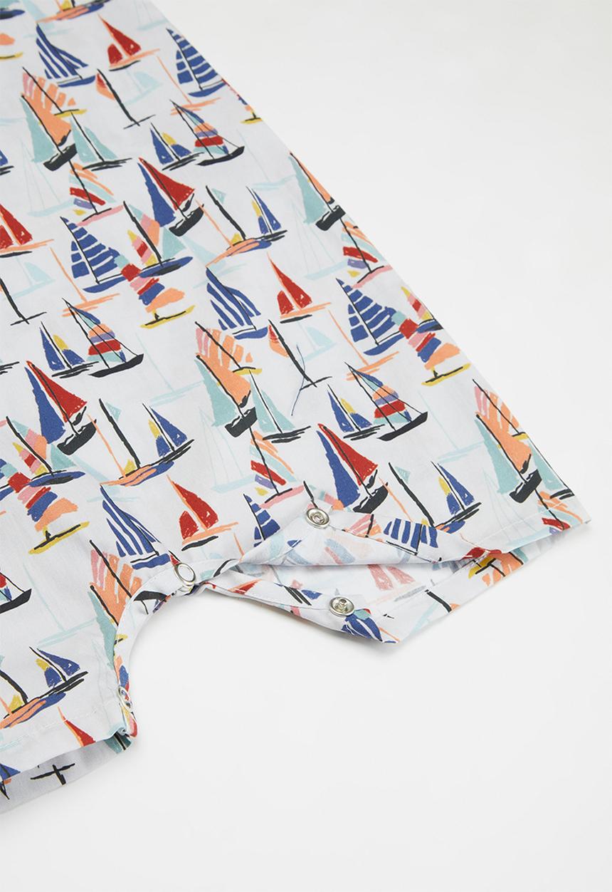 Sticky Fudge - Boats romper - multi