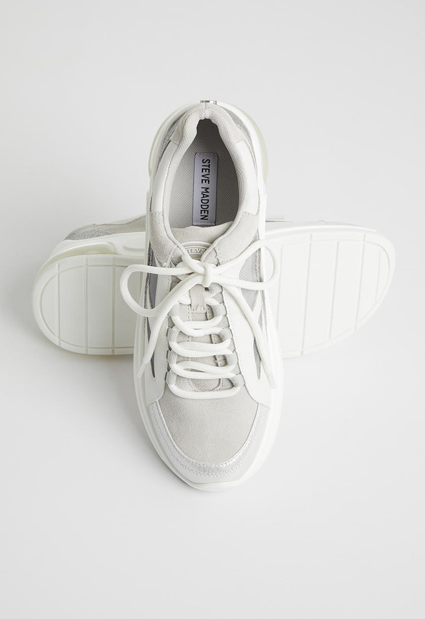 Steve Madden - Drisy sneaker - white & grey