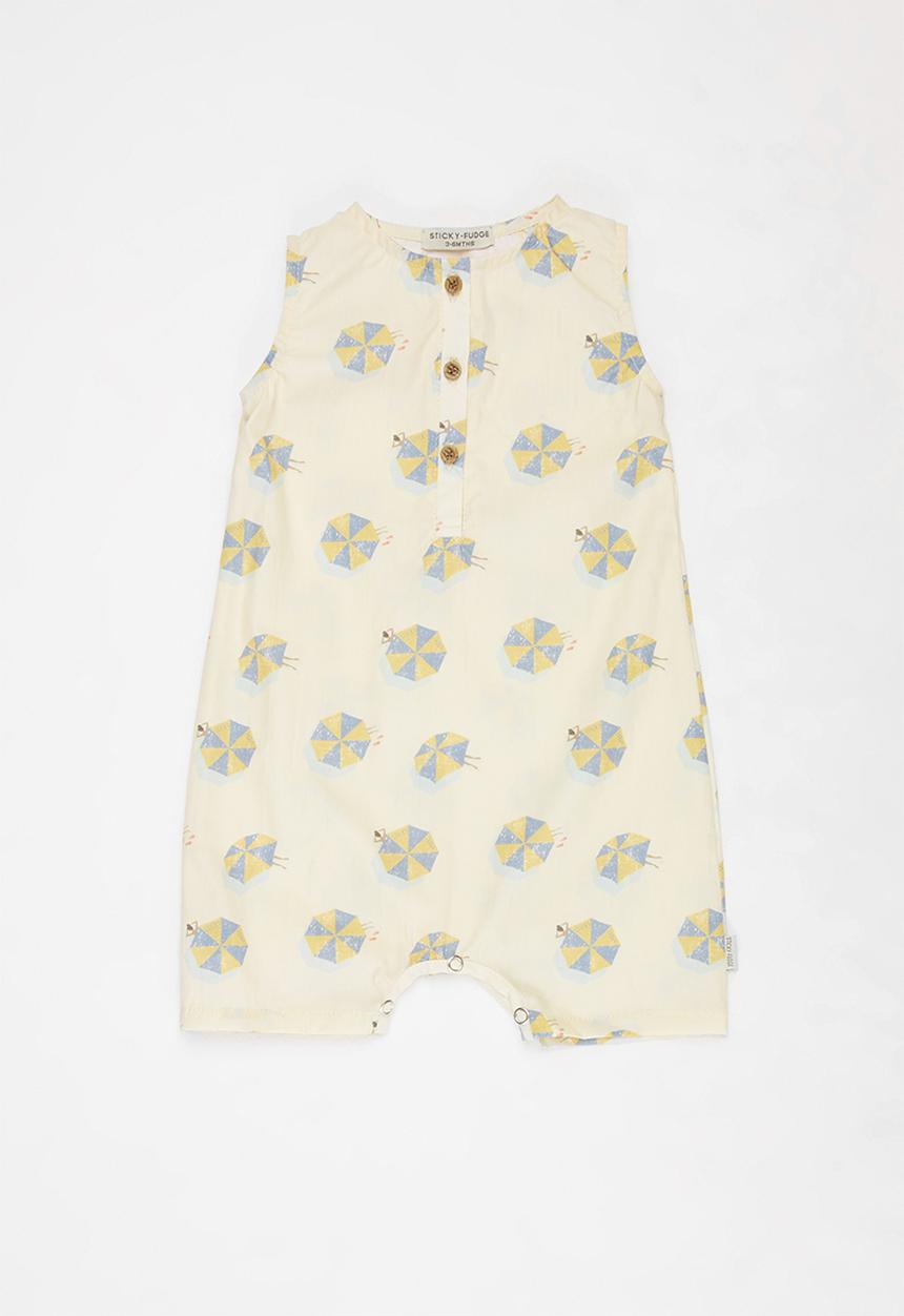 Sticky Fudge - Umbrella's romper - multi