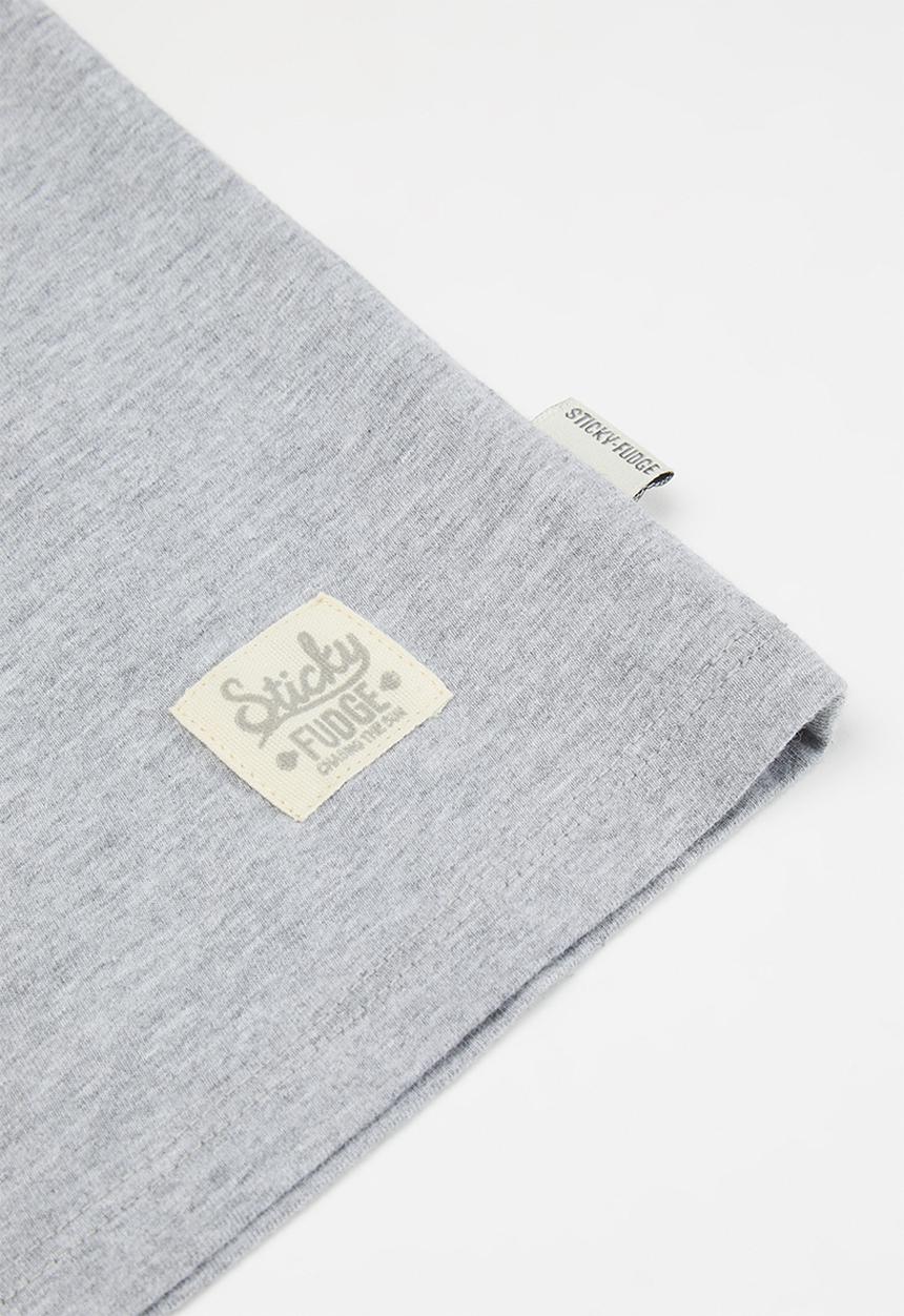 Sticky Fudge - Jack swell's tee - grey