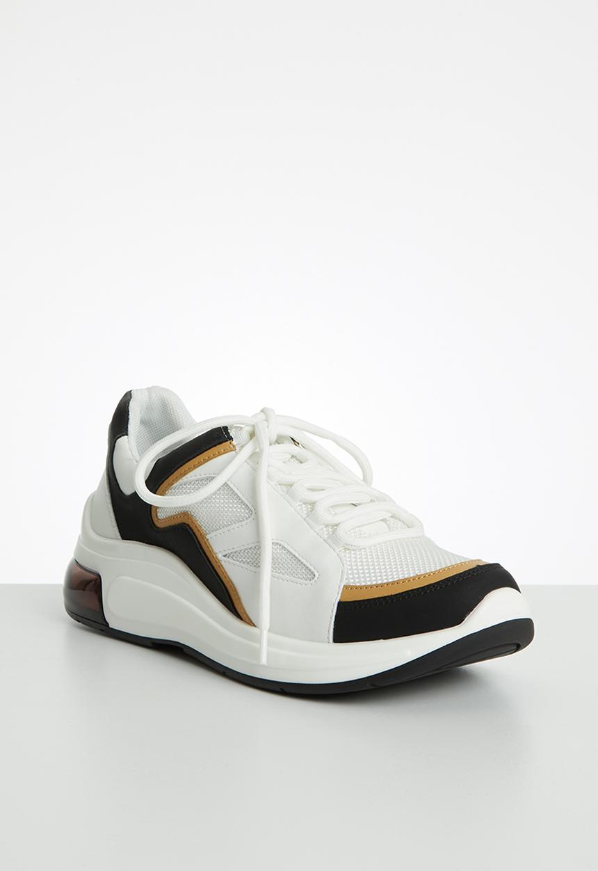Steve Madden - Drisy sneaker - black & white