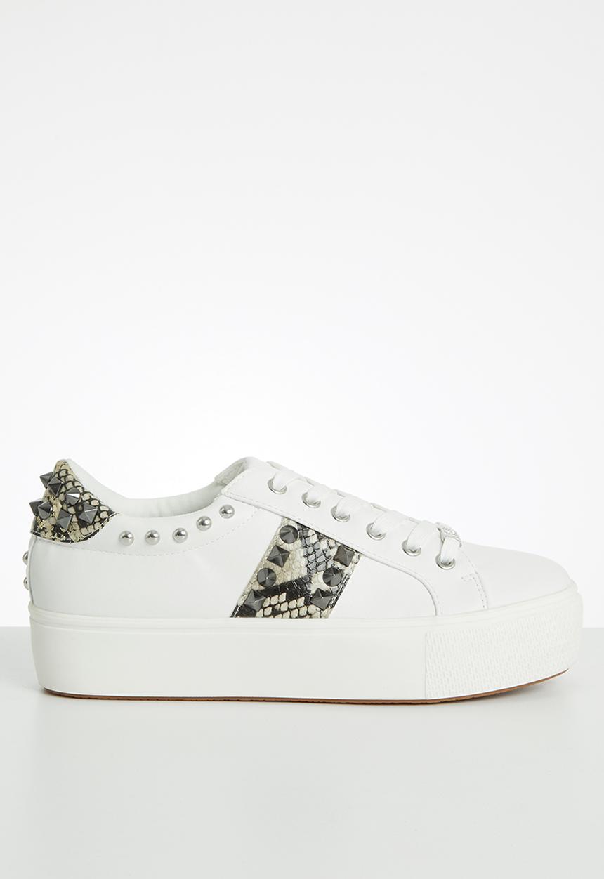 Steve Madden - Escala-s sneaker - white & grey 