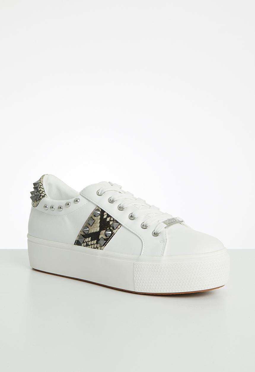 Steve Madden - Escala-s sneaker - white & grey 