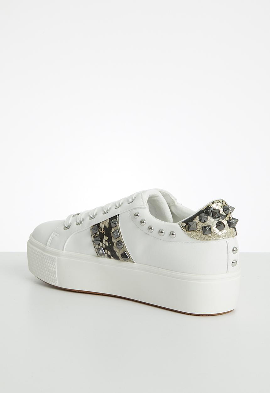 Steve Madden - Escala-s sneaker - white & grey 