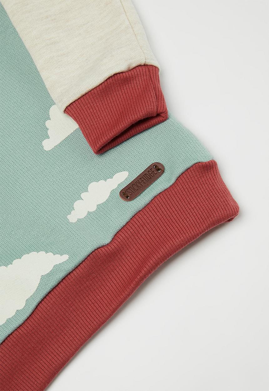 Sticky Fudge - Clouds crew neck - multi 