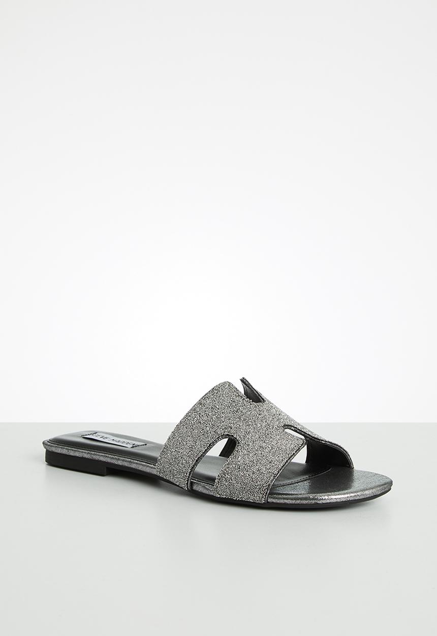 Steve Madden - Harlow-c slide - silver