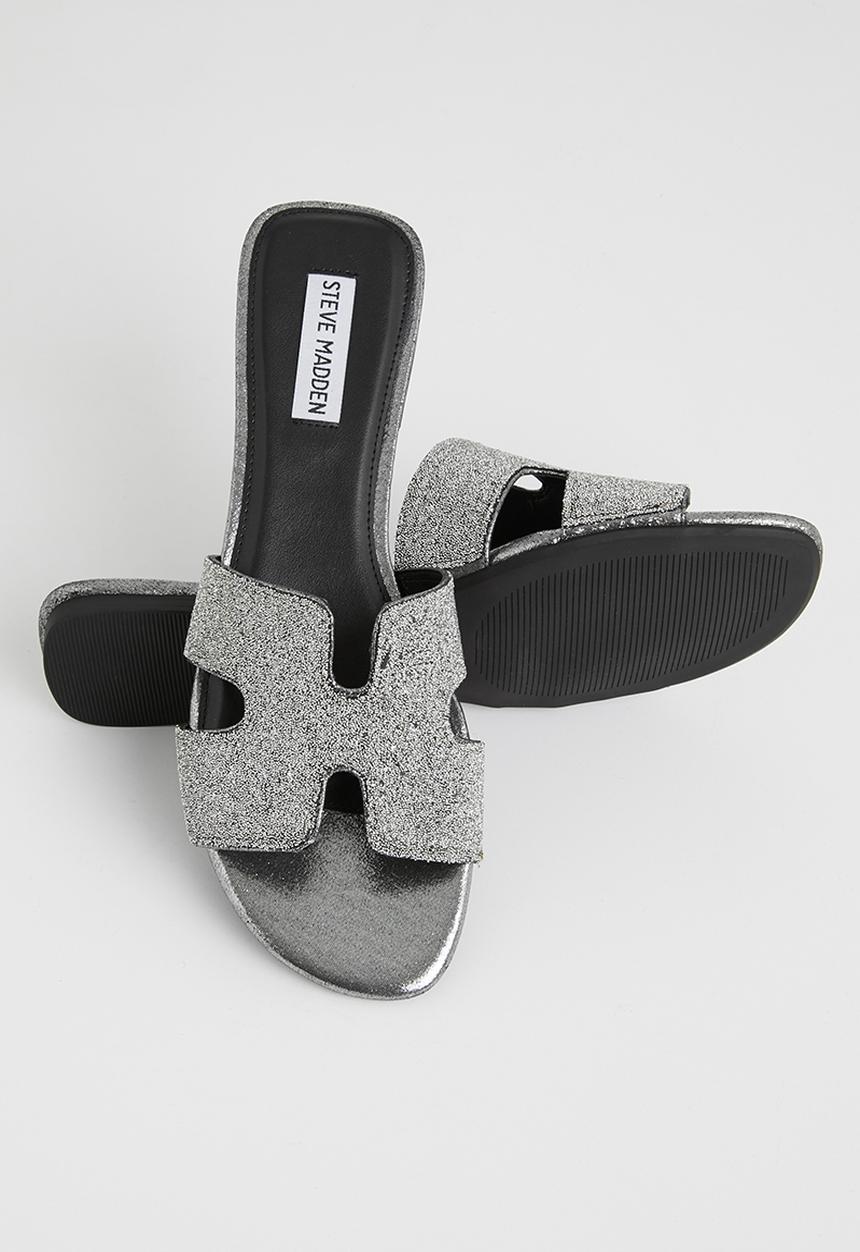 Steve Madden - Harlow-c slide - silver