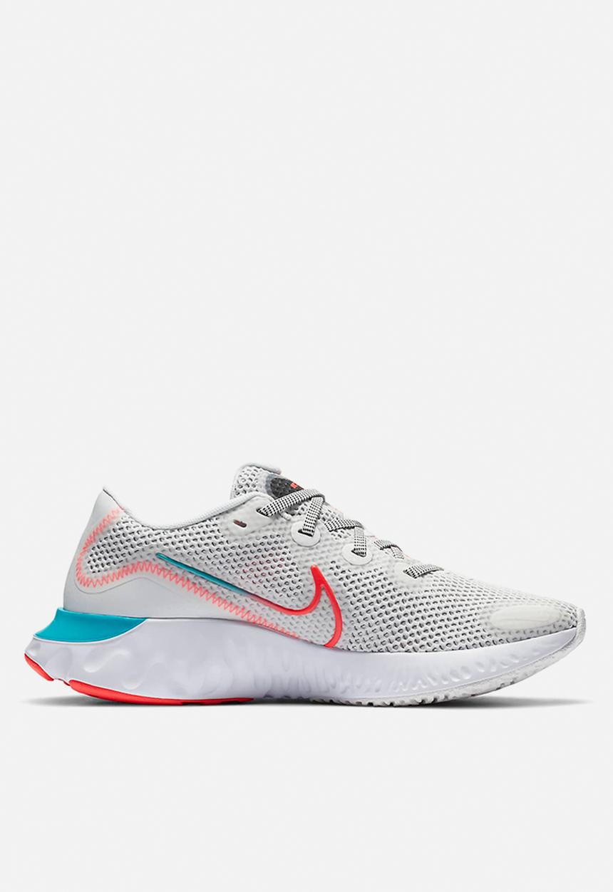 Nike - Wmns nike renew run - ck6360-101 - summit white/flash crimson-oracle aqua