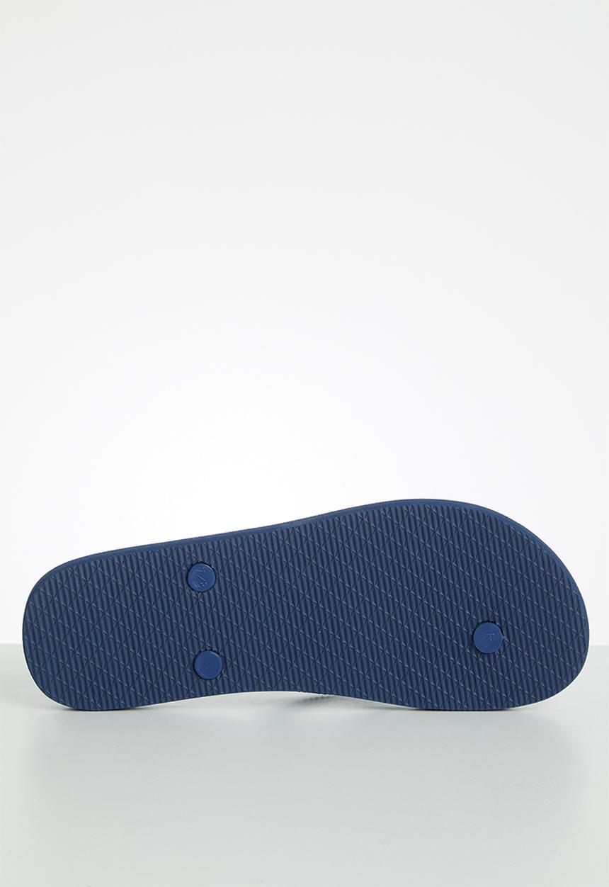 POLO - Belle tonal monogram flip flop - navy