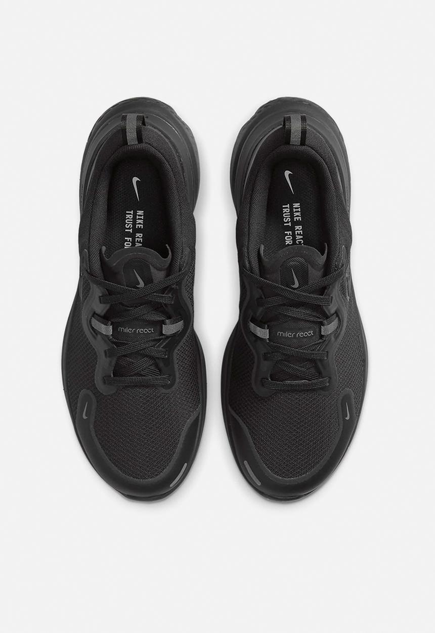 Nike - Wmns nike react miler - black/iron grey/black