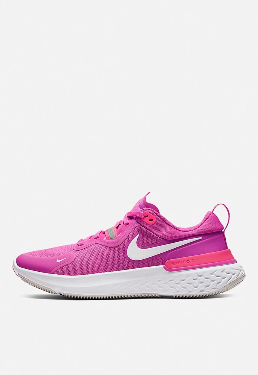 Nike - Wmns nike react miler - fire pink/team orange/vast grey/white