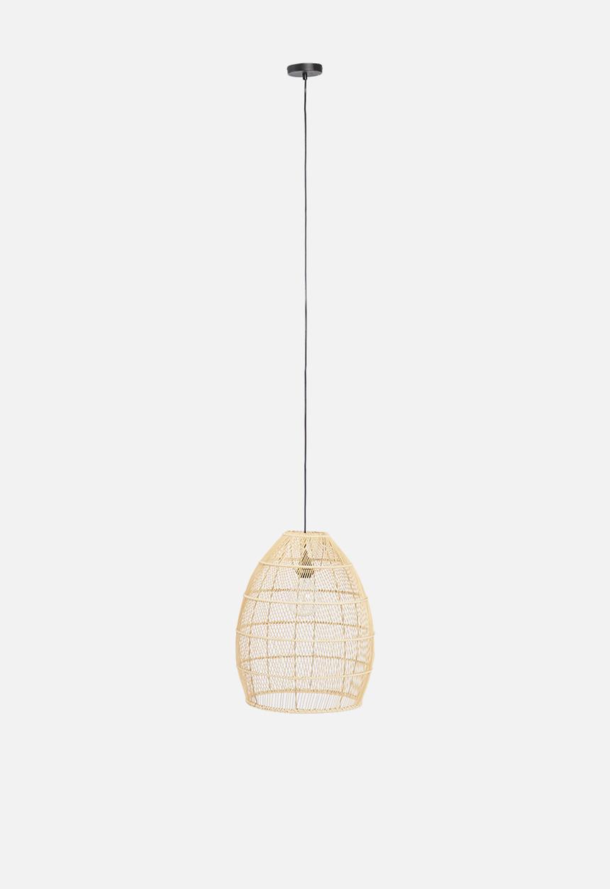 Sixth Floor - Walton wicker pendant - natural