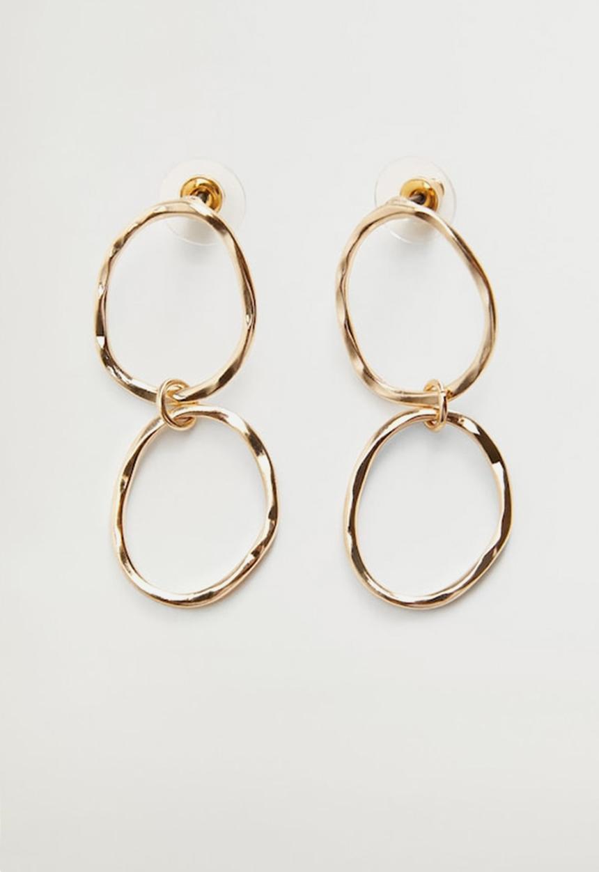MANGO - Earrings imma  - gold