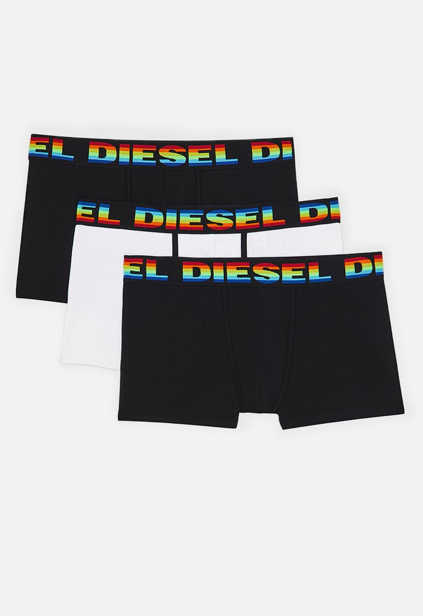 Diesel  - Damien 3 pack boxer-shorts - black & white