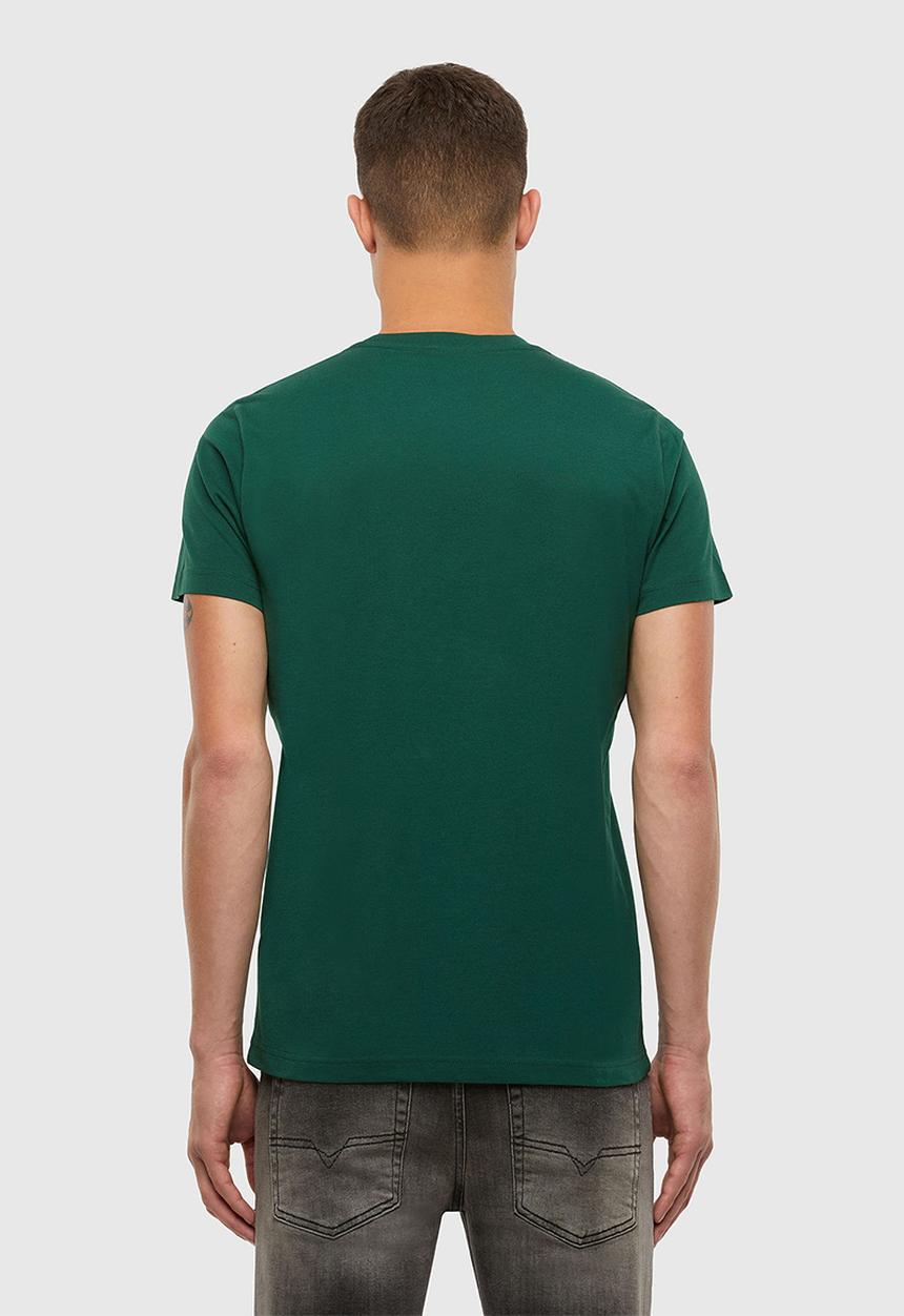 Diesel  - T-diego-logo T-shirt - green