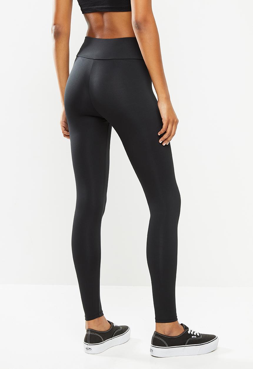 Missguided - Missguided full length legging - black