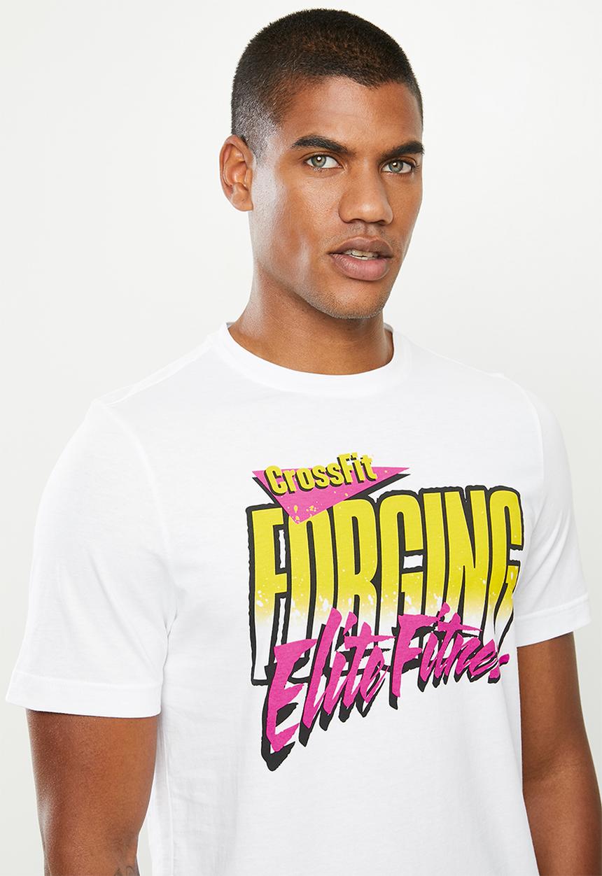 Reebok - 90s Cali short sleeve tee - white
