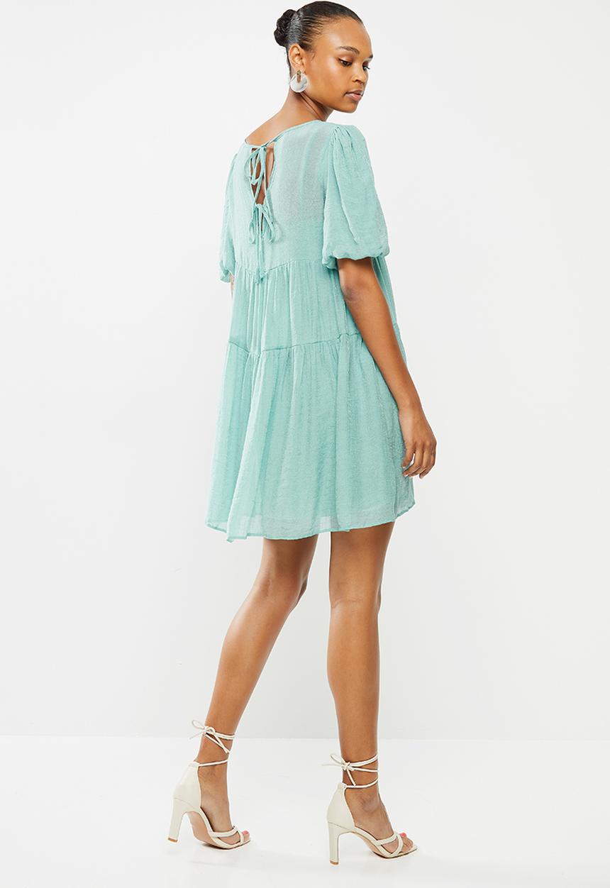 MILLA - Babydoll mini dress - blue