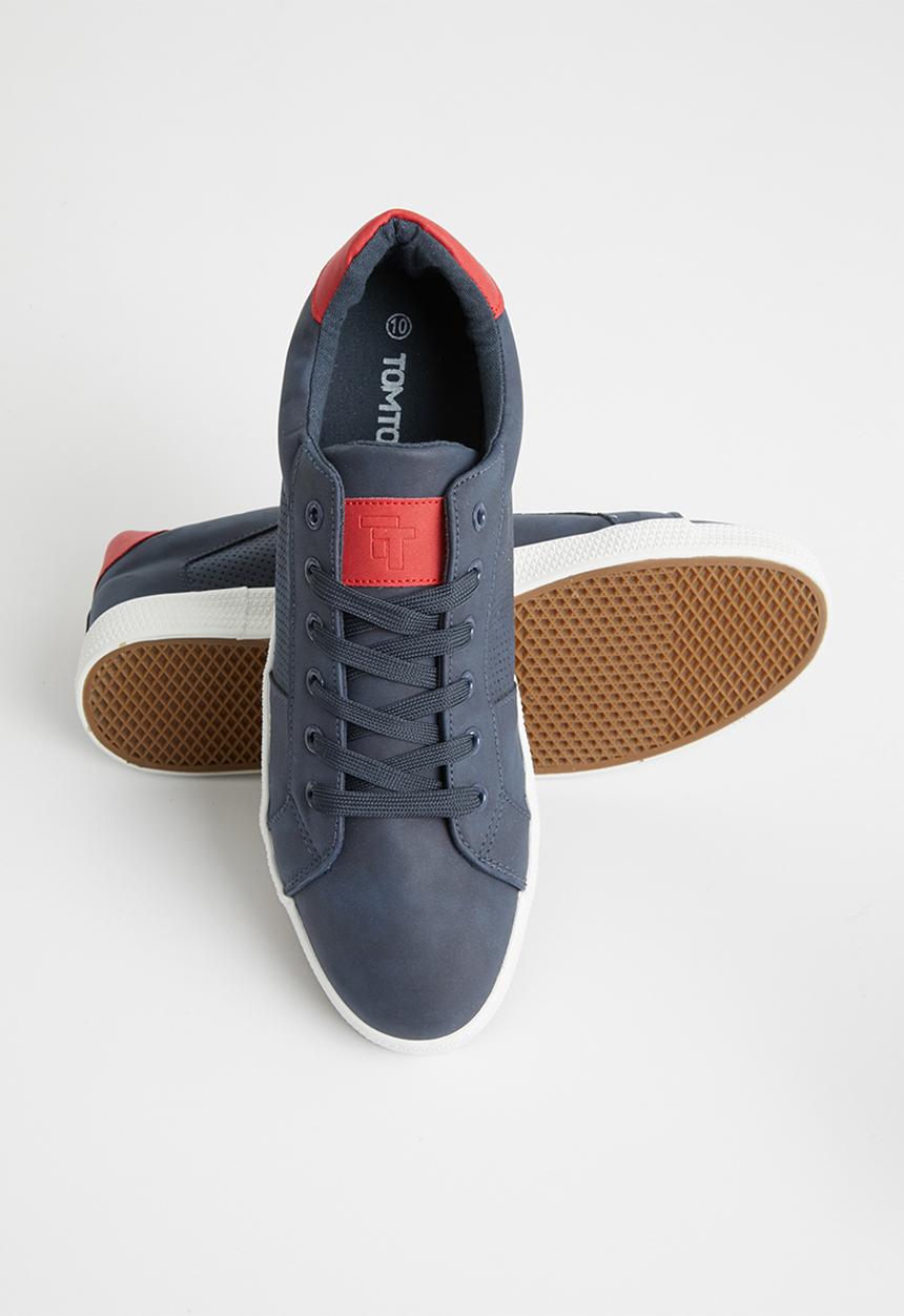 Tom Tom - Light vision sneaker - navy & red