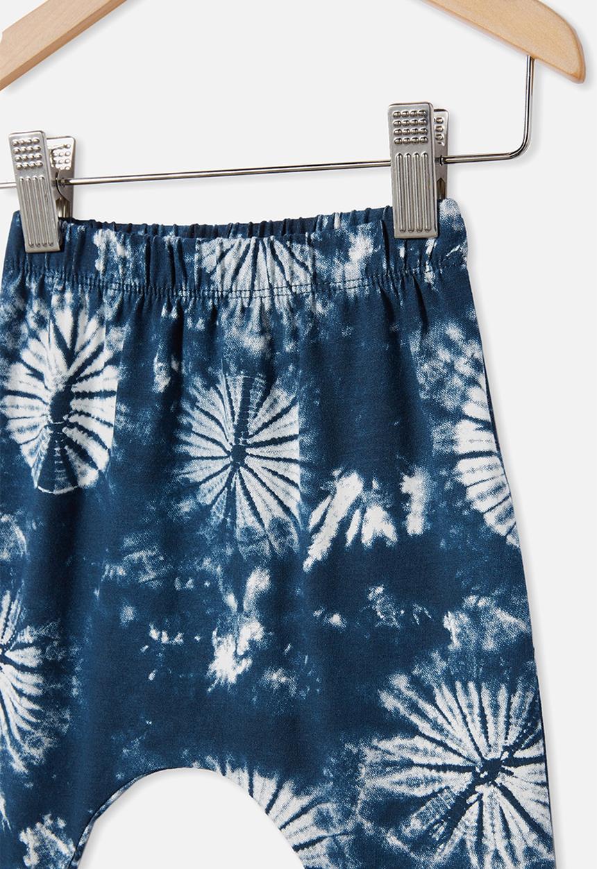 Cotton On - The legging - navy blazer/tie dye