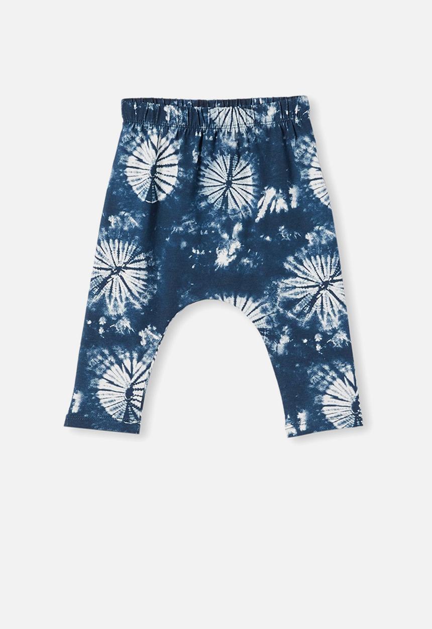 Cotton On - The legging - navy blazer/tie dye