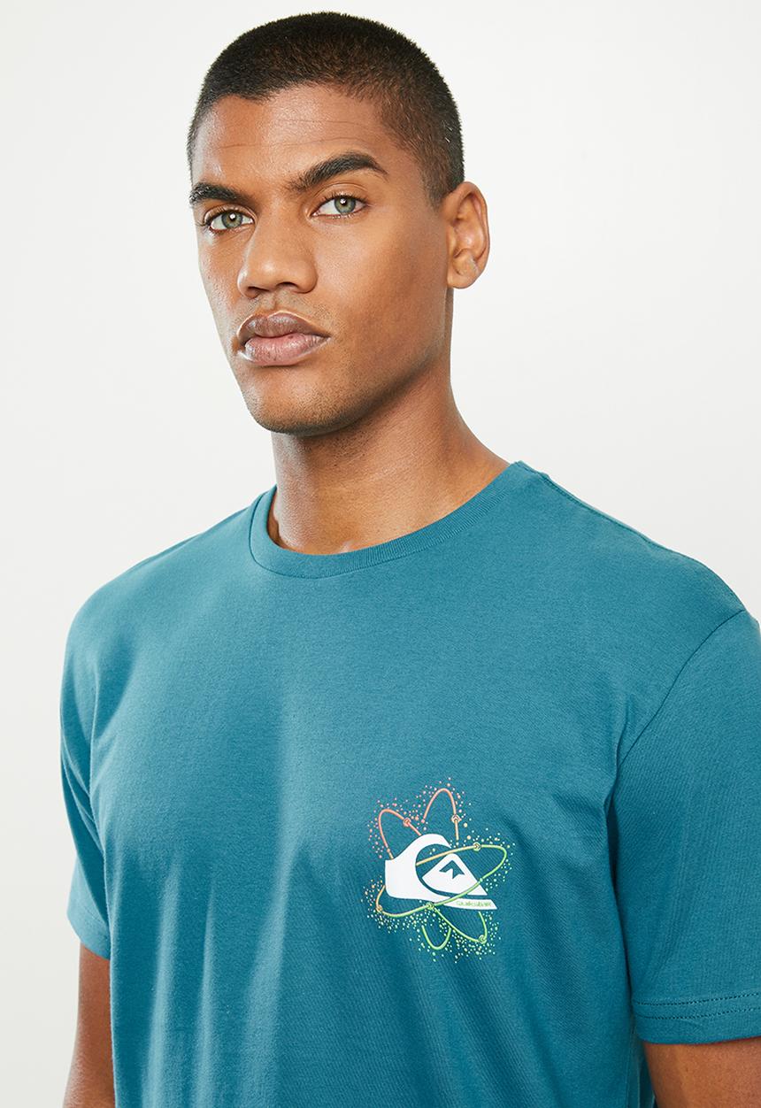 Quiksilver - Cosmic sunset short sleeve tee - blue