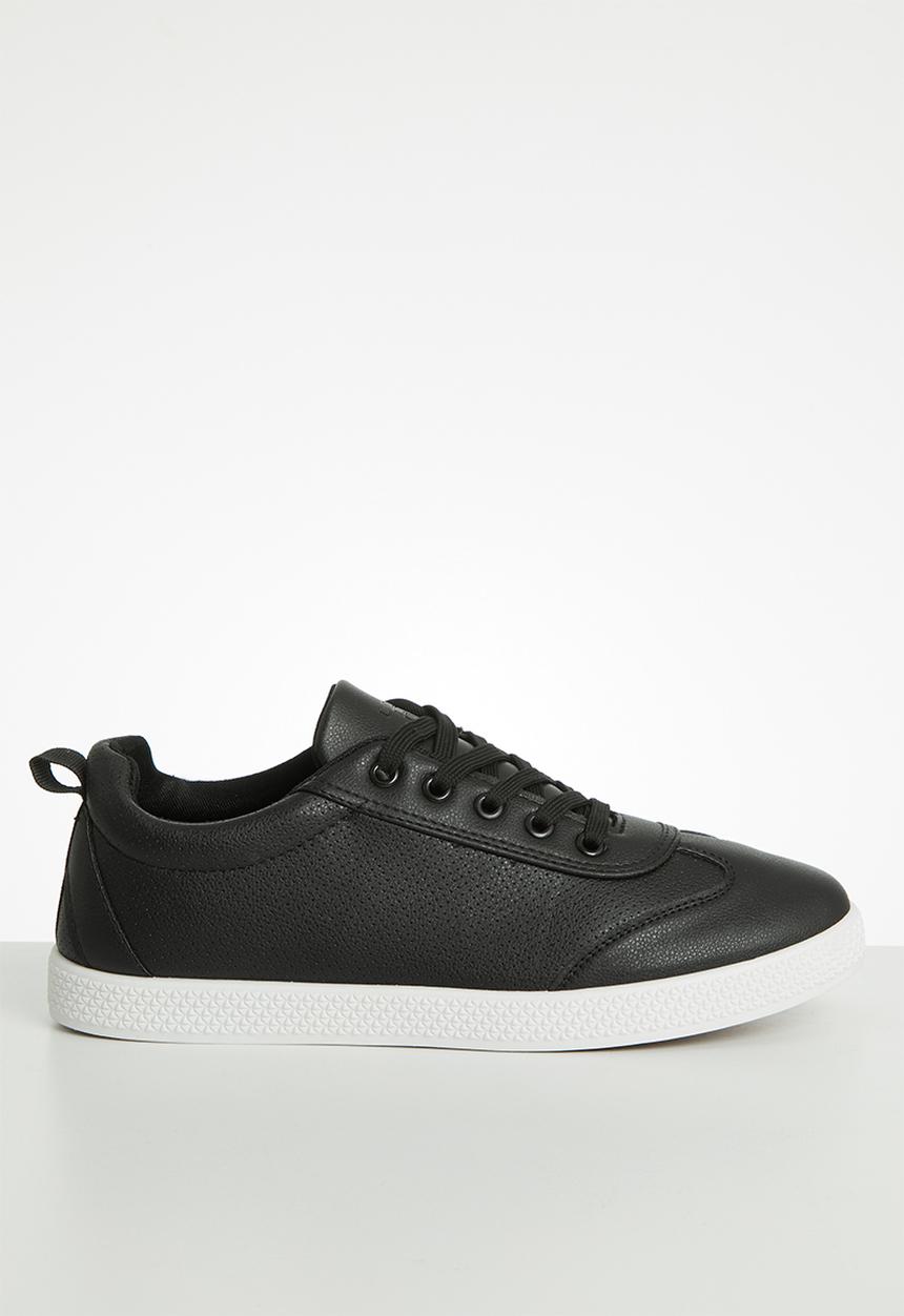 Tom Tom - Mono sneaker - black & white