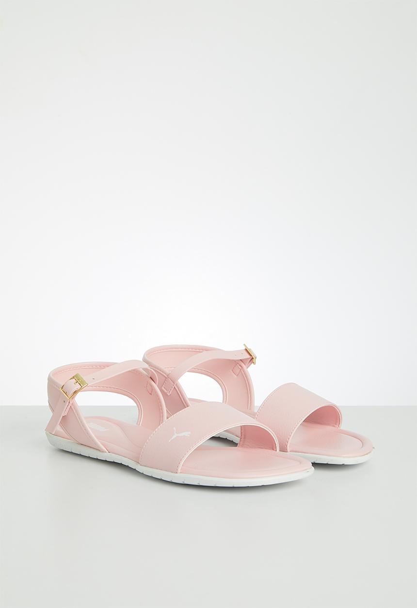 PUMA - Streetcat slide jr - white/peach