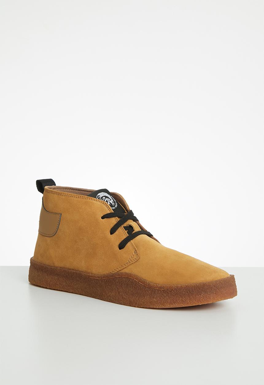 Diesel  - H-clever desert ab sneakers - brown 