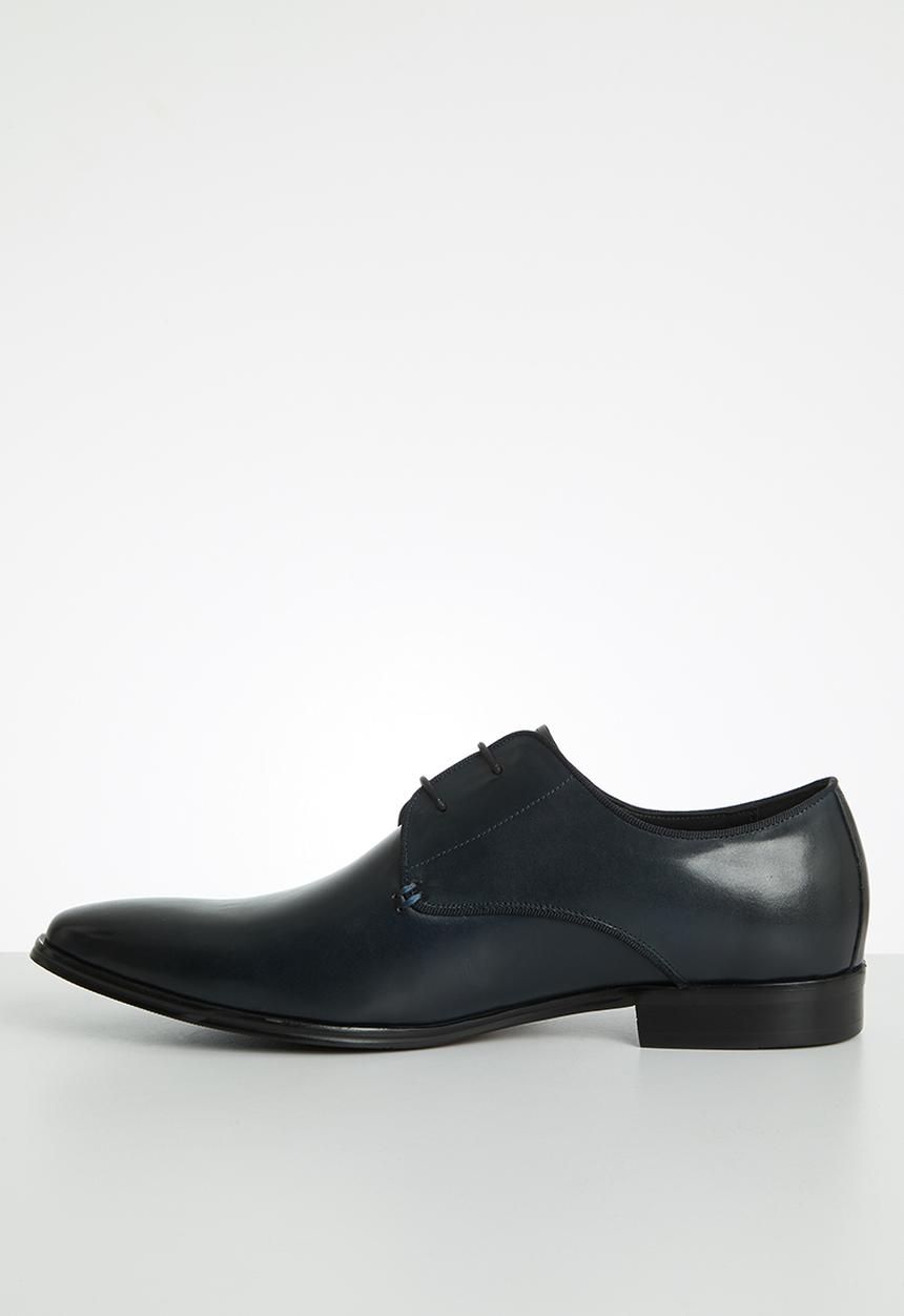 POLO - Plain vamp formal lace up - navy