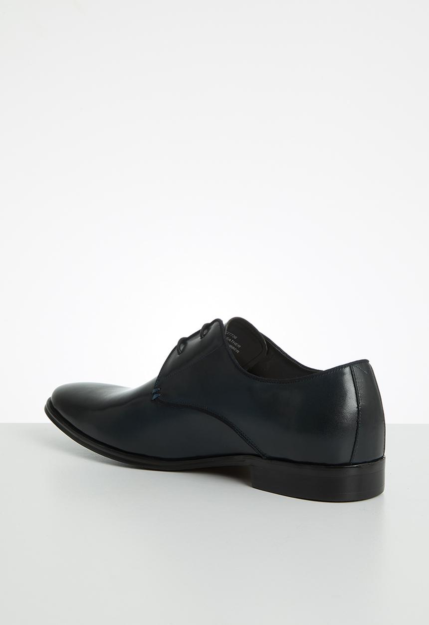 POLO - Plain vamp formal lace up - navy