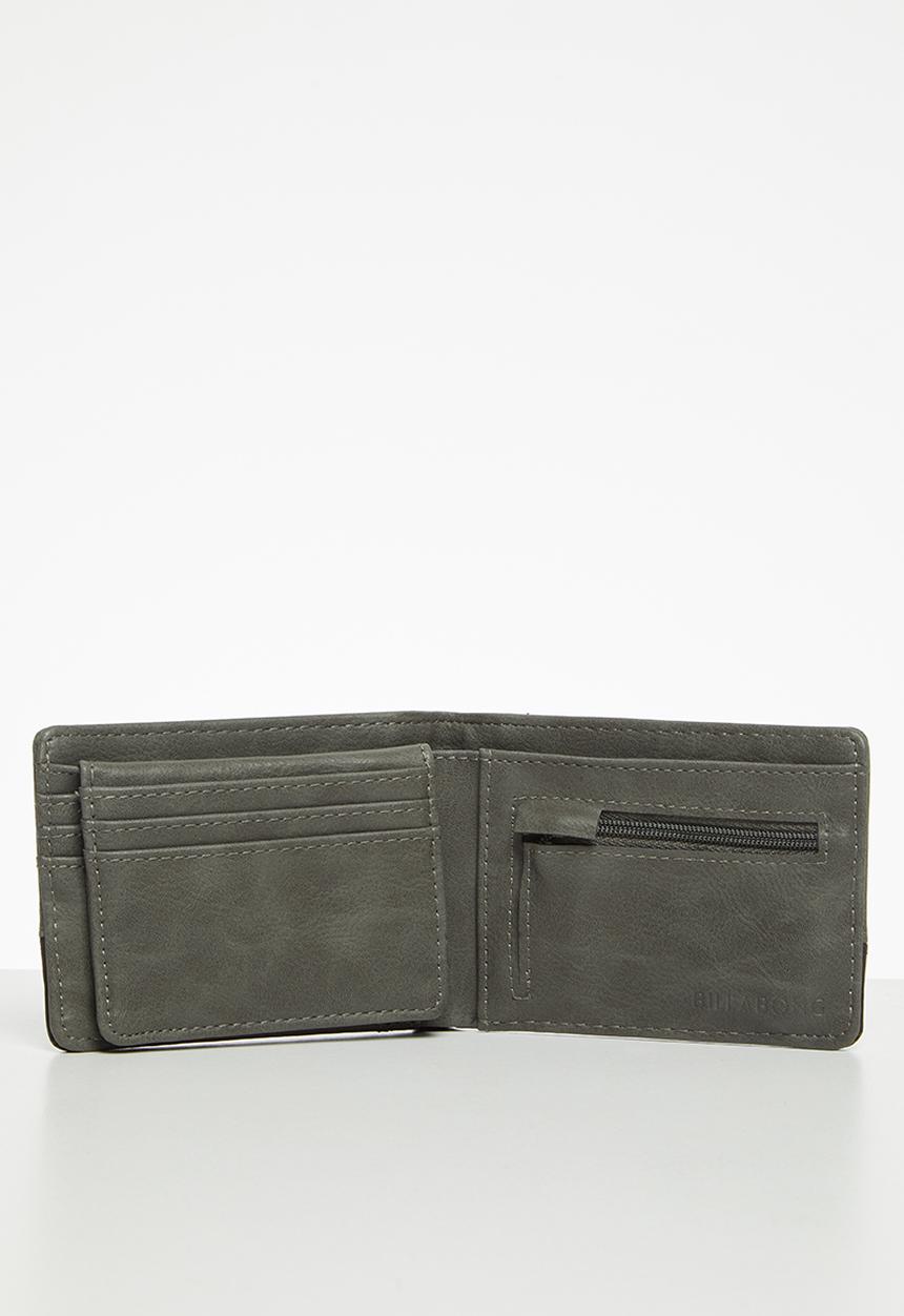 Billabong  - Dimensions wallet - grey & black 
