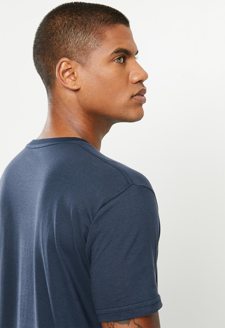 Billabong  - Brushed short sleeve tee - navy