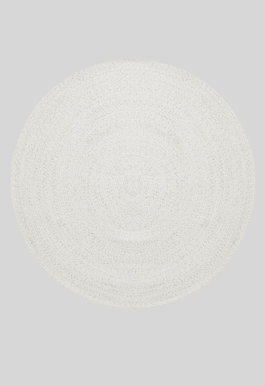 Hertex Haus - Swirl woven outdoor rug - vanilla