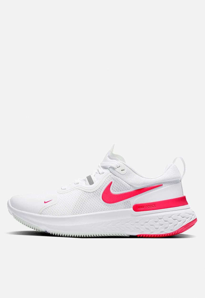 Nike - React Miler - white/photon dust/photon dust/laser crimson