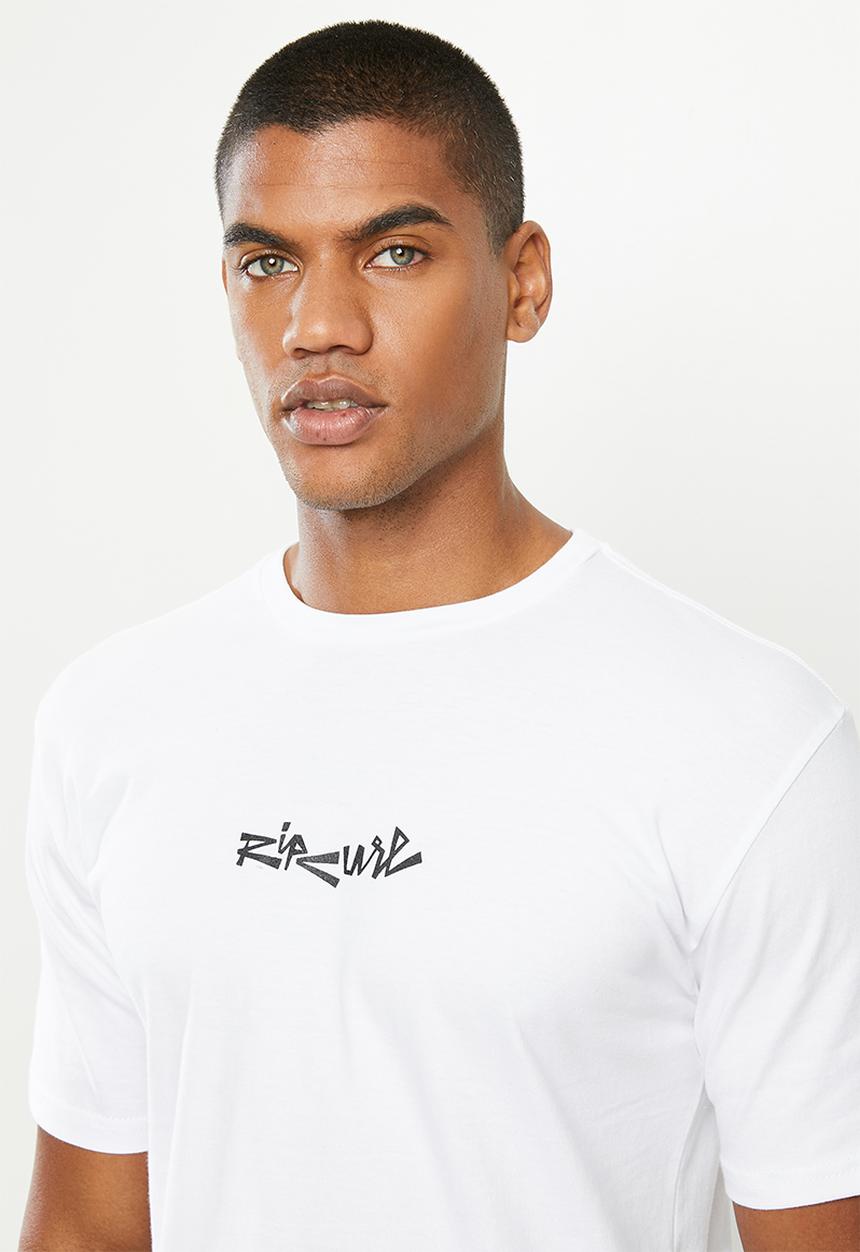 Rip Curl - Blazed and tube tee - white