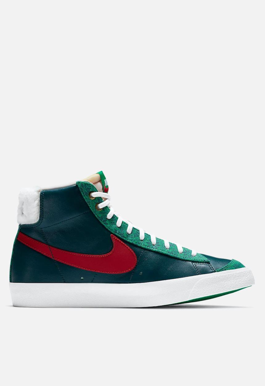 Nike - Blazer mid '77 vintage  - dk atomic teal/university red