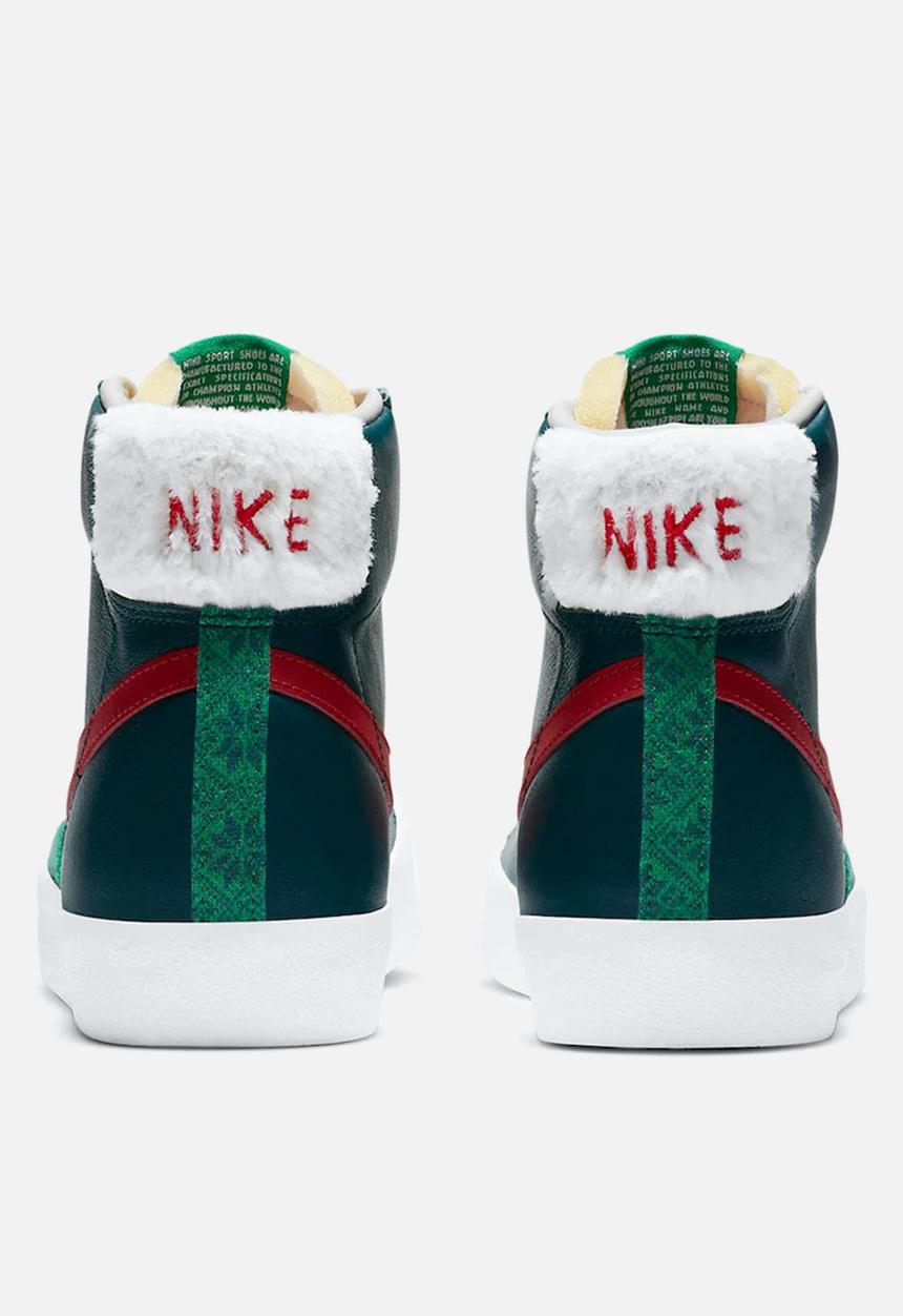 Nike - Blazer mid '77 vintage  - dk atomic teal/university red